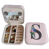 Travel Jewelry Box with Mirror Letter Organizer Personal Gift Cosmetic Bag-jewelry-Innovato Design-S-Innovato Design