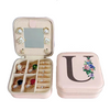 Travel Jewelry Box with Mirror Letter Organizer Personal Gift Cosmetic Bag-jewelry-Innovato Design-U-Innovato Design