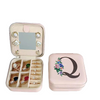Travel Jewelry Box with Mirror Letter Organizer Personal Gift Cosmetic Bag-jewelry-Innovato Design-Q-Innovato Design