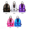 Cute Clear Mini Backpack Transparent Bookbag PVC for Women
