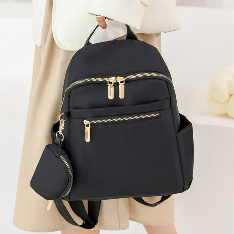 Large Capacity Waterproof Designer Oxford Backpack School Bag and Spring Travel Bag-Backpacks-Innovato Design-Pink-Innovato Design