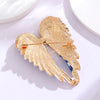 Women's Austrian Crystal Enamel Angel Wings Brooch Pin-jewelry-Innovato Design-Blue-Innovato Design