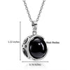 Jewelry Healing Hand Holding Gemstone Crystal Ball Pendant Necklace Gift