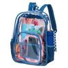 Waterproof Transparent School Travel Backpack for Women-clear backpack-Innovato Design-Blue-Innovato Design