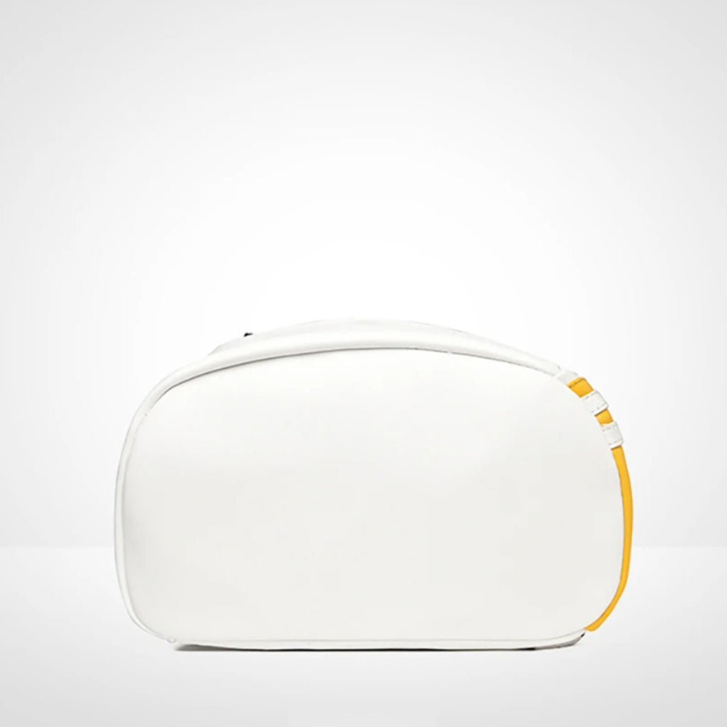 Large Side Zipper Leather Backpack in Multiple Colors-Leather Backpacks-Innovato Design-Yellow-10 in-Innovato Design