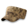 Adjustable Classic Camouflage Cotton Flat Top Cadet Patrol Army Military Hat-Hats-Innovato Design-Khaki-Innovato Design