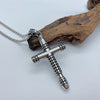 Nail Cross Stainless Steel Pendant Christian Vintage Necklace