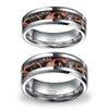 6mm 8mm Camo Tungsten Rings Hunting Camouflage Wedding Engagement Band-Wedding Rings-Innovato Design-6 mm-5-Innovato Design