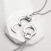 Partners in Crime Handcuff Handcuff Best Friends Forever Matching Necklace Set-Necklaces-Innovato Design-Innovato Design