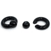 10 Pcs Acrylic Captive Bead Ring Lip, Belly, Cartilage Tragus Septum Earring Hoop 2mm-0G