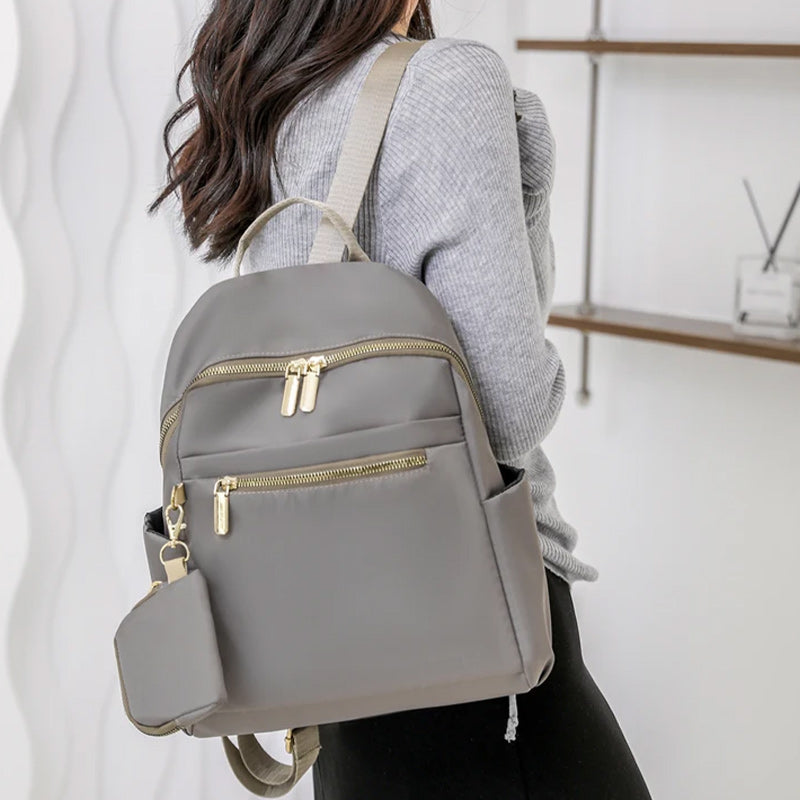 Large Capacity Waterproof Designer Oxford Backpack School Bag and Spring Travel Bag-Backpacks-Innovato Design-Pink-Innovato Design