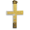 Men's Stainless Steel Pendant Necklace Cross Bible Lords Prayer