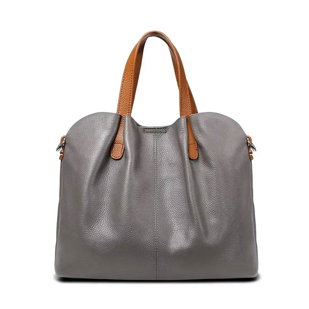 Luxury Designer Vintage Genuine Leather Top-Handle Shoulder Bag and Travel Handbag