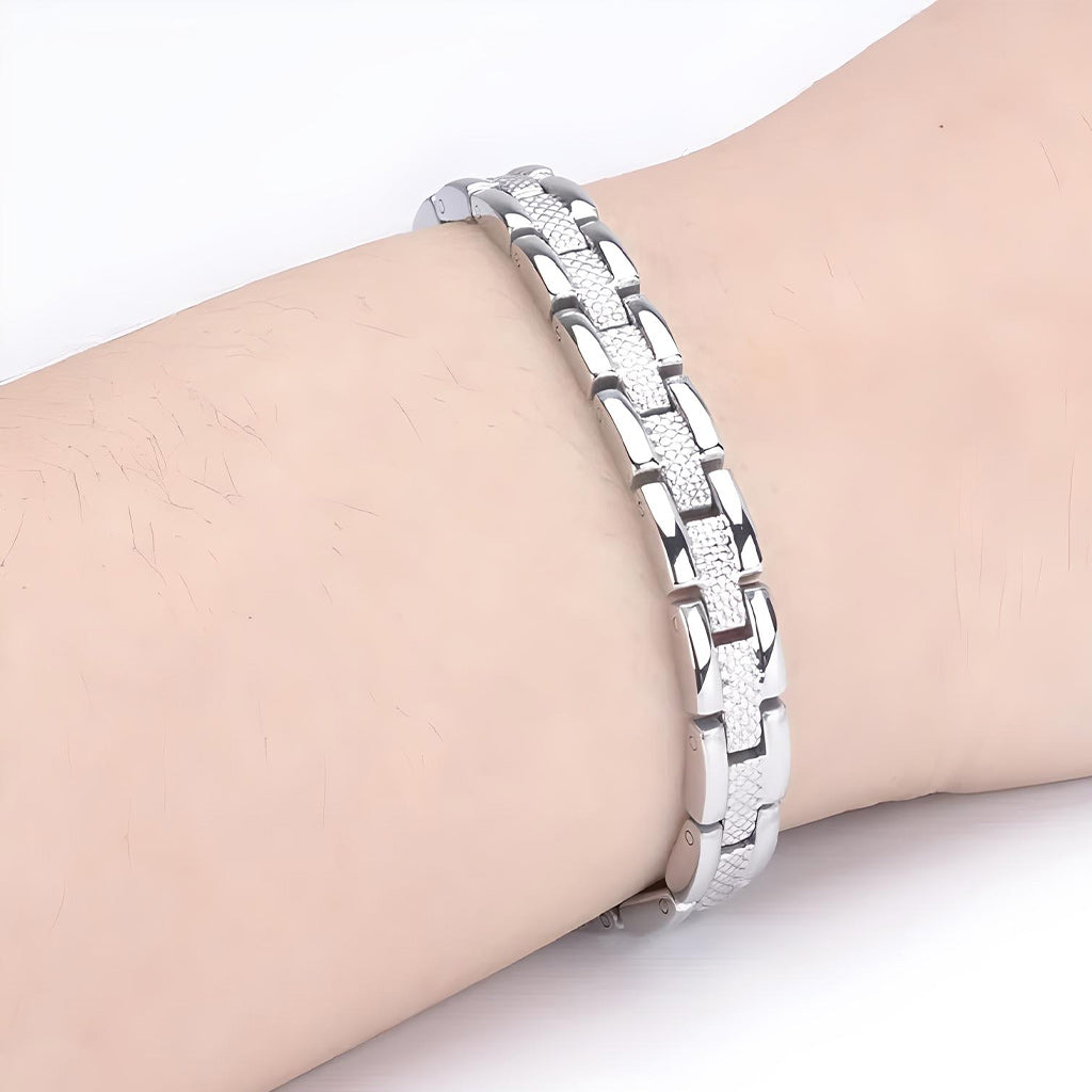 Women Strong 4 Element Titanium Magnetic Therapy Bracelet for Arthritis Pain Relief Size Adjusting Tool-Bracelets-Innovato Design-Innovato Design