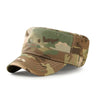 Adjustable Classic Camouflage Cotton Flat Top Cadet Patrol Army Military Hat-Hats-Innovato Design-Green Brown-Innovato Design