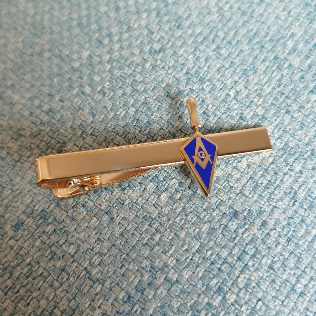 Trowel Working Tools Lapel Pin, Tie Bar Clip, and Cufflinks Combo Pack