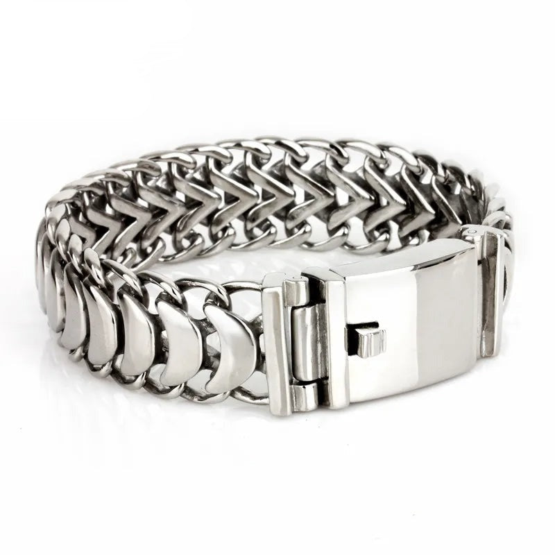 The Infinity Symbol Bracelets Men Women Stainless Steel Figaro Chain The Infinity Symbol Bracelets Men Women Stainless Steel Figaro Chain