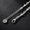 925 Sterling Silver Bone Chain Handmade Unisex Bracelet-Bracelets-Innovato Design-Innovato Design