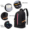 Outdoor Waterproof Foldable Backpack with Shoe Compartment-Sport Backpacks-Innovato Design-Black-Innovato Design
