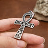 Stainless Steel Ancient Egyptian Ankh Symbol Pendant Necklace