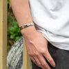 Men Tungsten Gold & Silver Hematite Anti-scratch CZ Bracelet-Bracelets-Innovato Design-Innovato Design