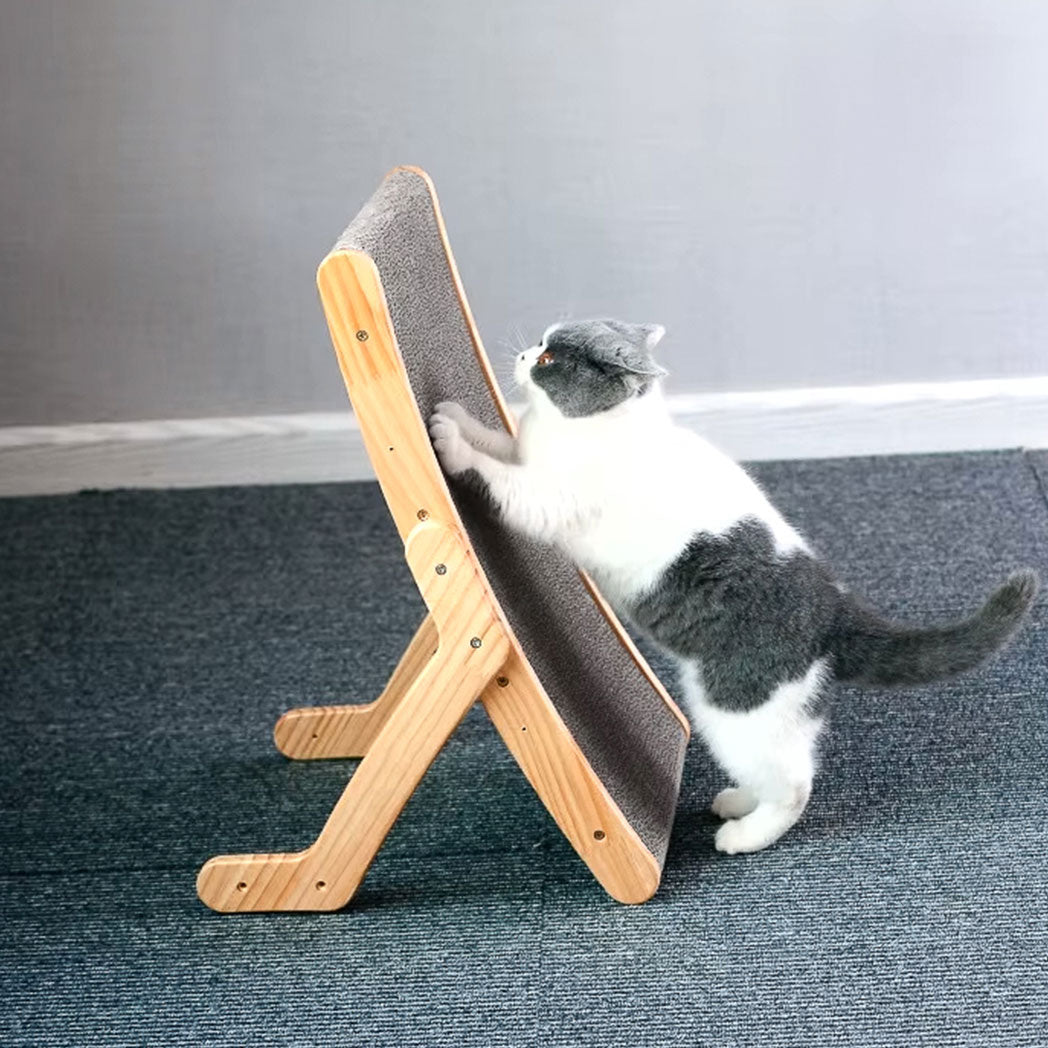 Innovato Design - Multifunctional Cat Wooden Board For Scratching, Resting And Playing