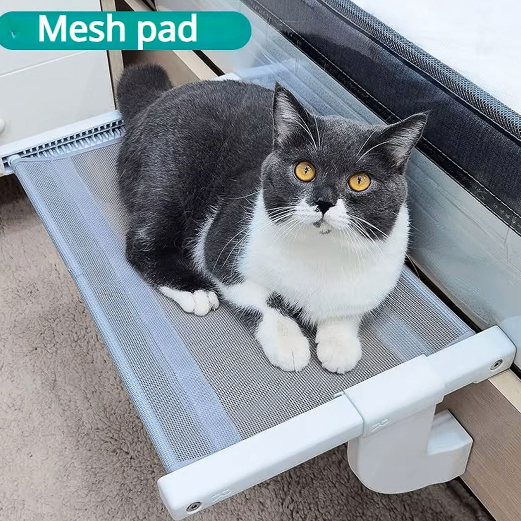 Innovato Design - Adjustable Cat Window Perch Hammock Bed Easy to Install
