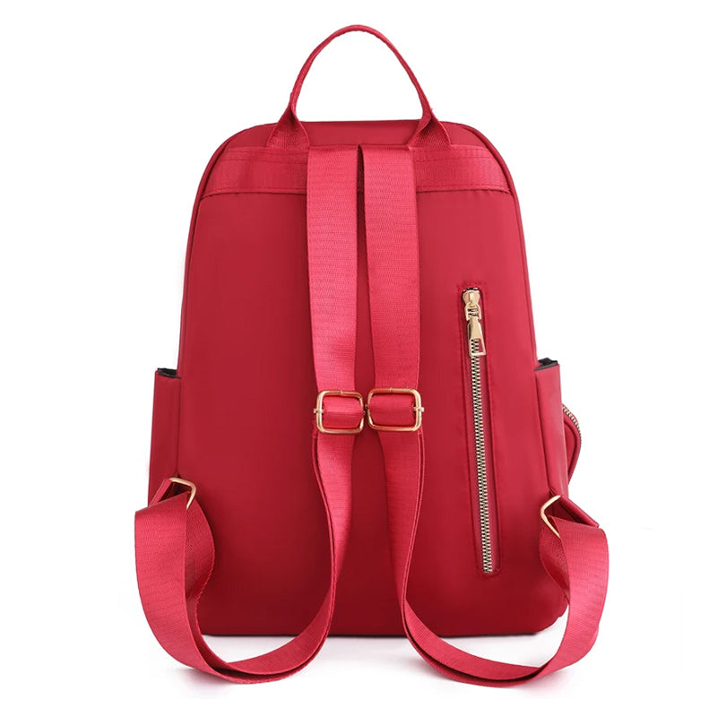 Large Capacity Waterproof Designer Oxford Backpack School Bag and Spring Travel Bag-Backpacks-Innovato Design-Pink-Innovato Design