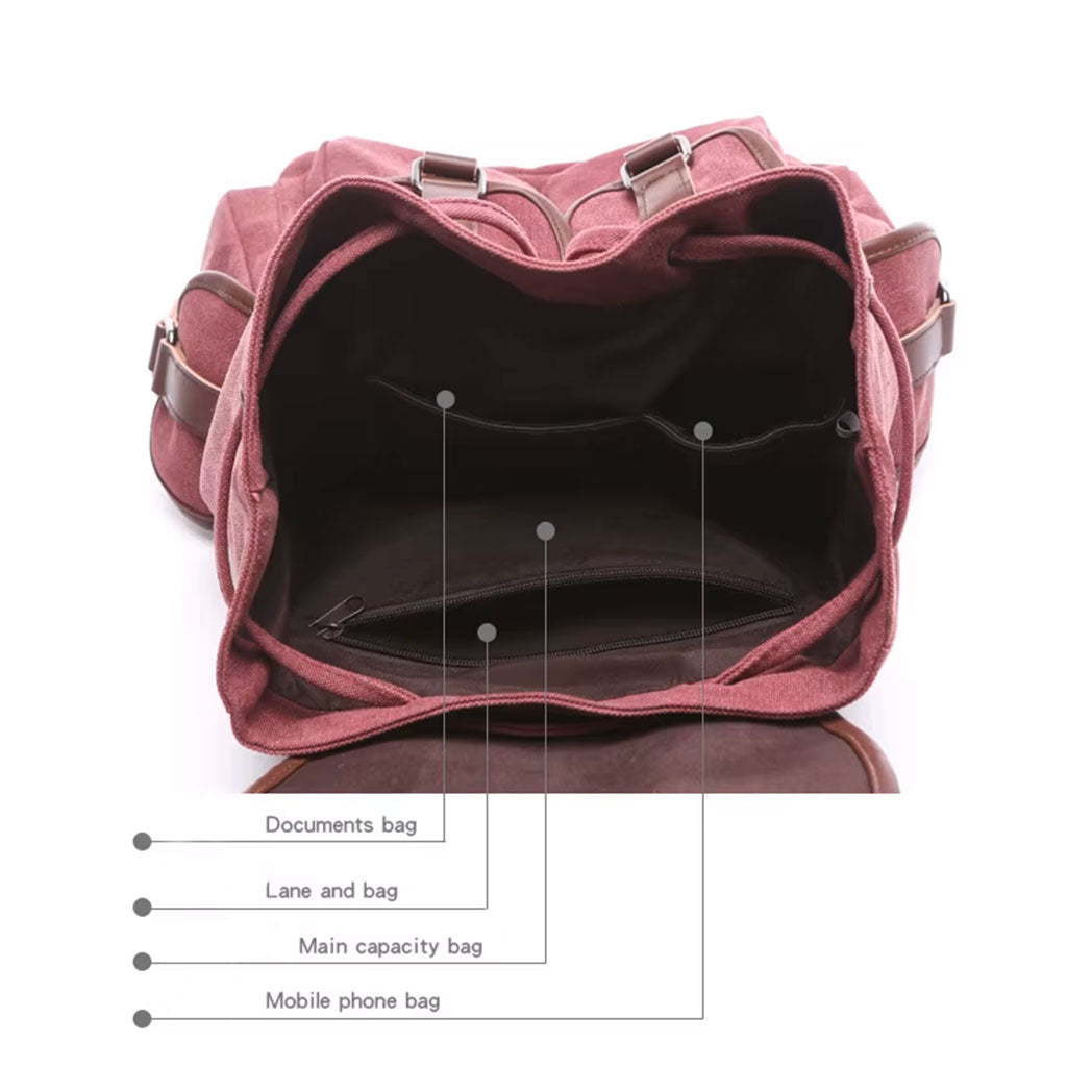 Fashion Denim with Drawstring Casual 20 to 35 Litre Backpack