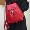 Large Capacity Vintage Leather School Bag, Shoulder Bag and Travel Backpack