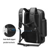 Multifunction Waterproof USB Charging 45 Liter Backpack with Shoe Compartment