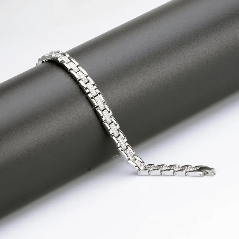 Women Strong 4 Element Titanium Magnetic Therapy Bracelet for Arthritis Pain Relief Size Adjusting Tool-Bracelets-Innovato Design-Innovato Design
