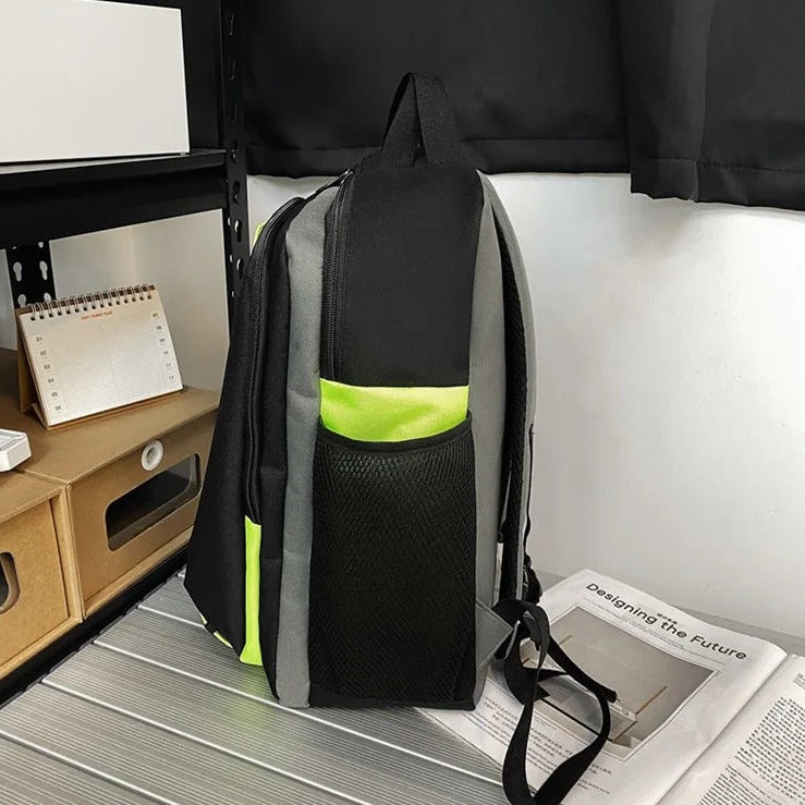 Transparent and Black Waterproof Fashion Backpack