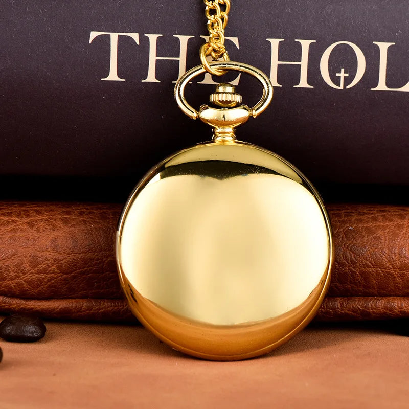 To My Son - Love Mom From Mother to Son Gifts Message Pocket Watch-jewelry-Innovato Design-Innovato Design