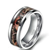 6mm 8mm Camo Tungsten Rings Hunting Camouflage Wedding Engagement Band-Wedding Rings-Innovato Design-8 mm-5-Innovato Design