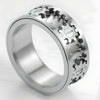 9MM Men's Titanium Rotating Ring Gear Mechanical Spinner-Rings-Innovato Design-6-Innovato Design