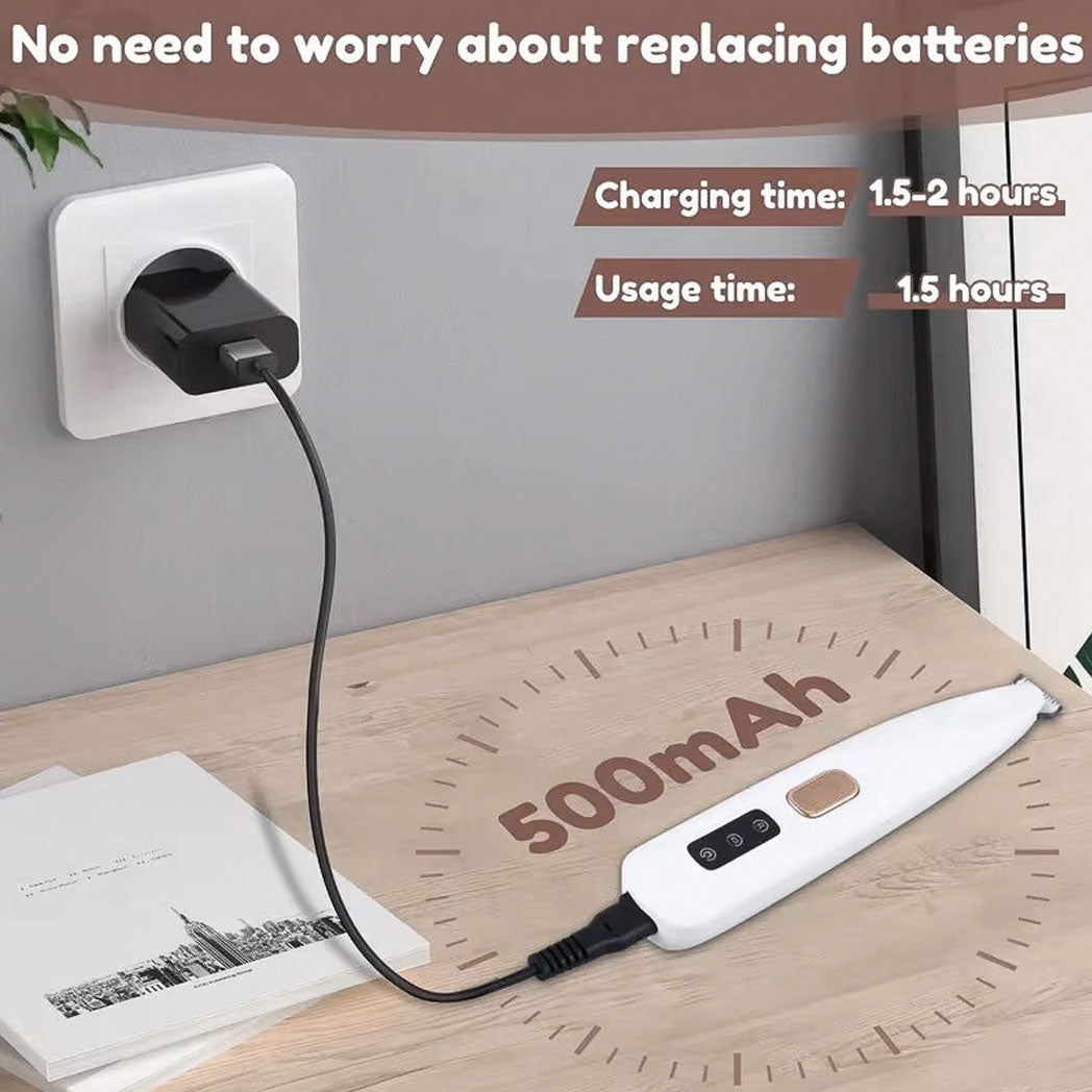 Innovato Design - LED Light Waterproof Dog Cat Pet Portable Trimmer Grooming