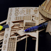 Wooden Ship Model Kit with Classics Antique Design DIY