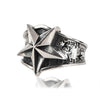 925 Sterling Silver Star Pentagram Vintage Punk Rock Ring-Rings-Innovato Design-9-Innovato Design
