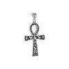 Stainless Steel Ancient Egyptian Ankh Symbol Pendant Necklace-Necklaces-Innovato Design-Silver-Innovato Design