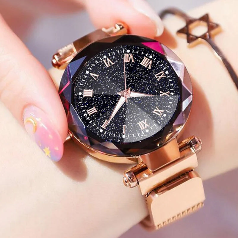 Women Butterfly Quartz Watch, Necklace, Bracelet, and Earrings Jewelry Set-Jewelry Sets-Innovato Design-Innovato Design