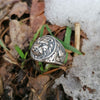 Male Lion 925 Sterling Silver Vintage Steampunk Retro Bike Ring-Gothic Rings-Innovato Design-6-Innovato Design