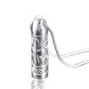 Men's Stainless Steel Bullet Urn Pendant Memorial Necklace-Necklaces-Innovato Design-Innovato Design