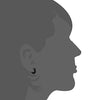 Stainless Steel Men Women Hoop Earrings Huggie Ear Piercings-Earrings-Innovato Design-A: Diameter 12mm (3 Color)-Innovato Design