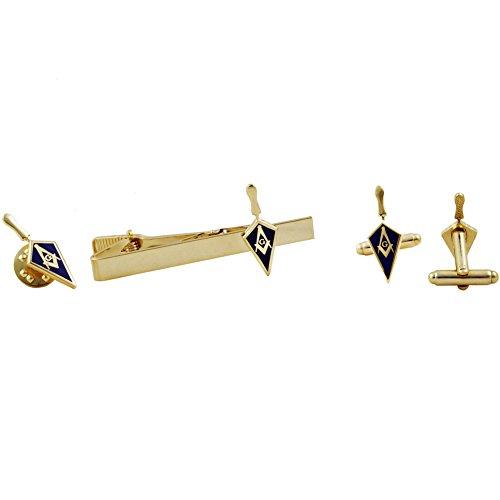 Trowel Working Tools Lapel Pin, Tie Bar Clip, and Cufflinks Combo Pack-Other-Innovato Design-Innovato Design