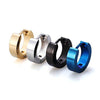 Stainless Steel Men Women Stud Earrings Hoop Earrings for Men Piercing 7 Pairs-Earrings-Jstyle Jewelry-Innovato Design