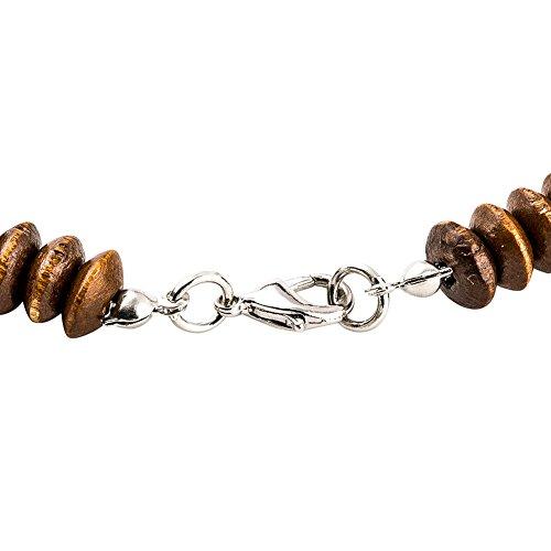 Wood Bead Necklace Africa Wooden Chain Statement Unisex Chunky Necklaces-Necklaces-Innovato Design-Innovato Design