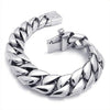 Jewelry Stainless Steel Men Heavy Biker Bracelet - InnovatoDesign