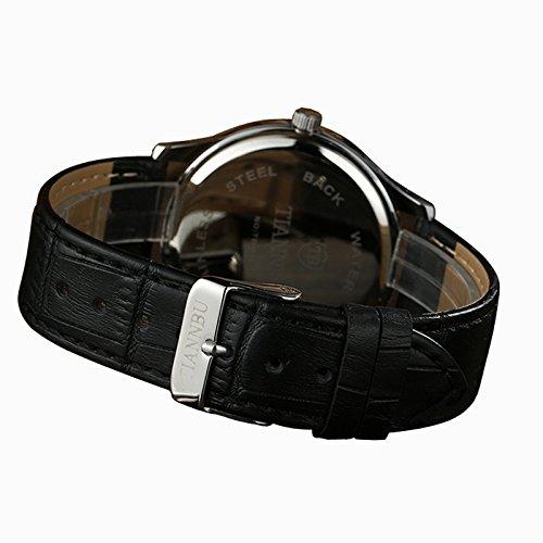 Romantic His Hers Watches Pair Hearts Wristwatch for Man Woman Leather Set-Watches-Innovato Design-White-Innovato Design