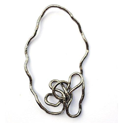 Wear You Like Fun Twisted Necklace 5mm Thickness 90cm Length Bendable Snake Chain Flexible Twist Jewelry Bendy Necklaces - InnovatoDesign
